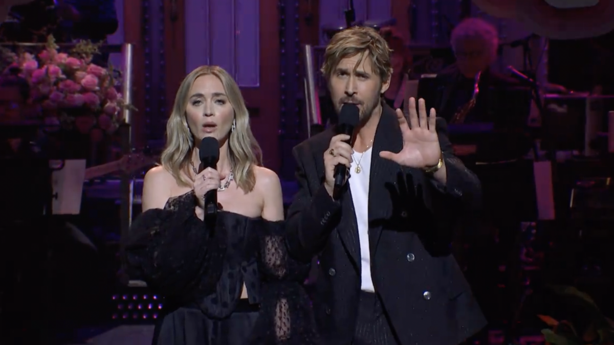 Ryan Gosling and Emily Blunt sing Barbenheimer duet on ‘SNL’ NBC4